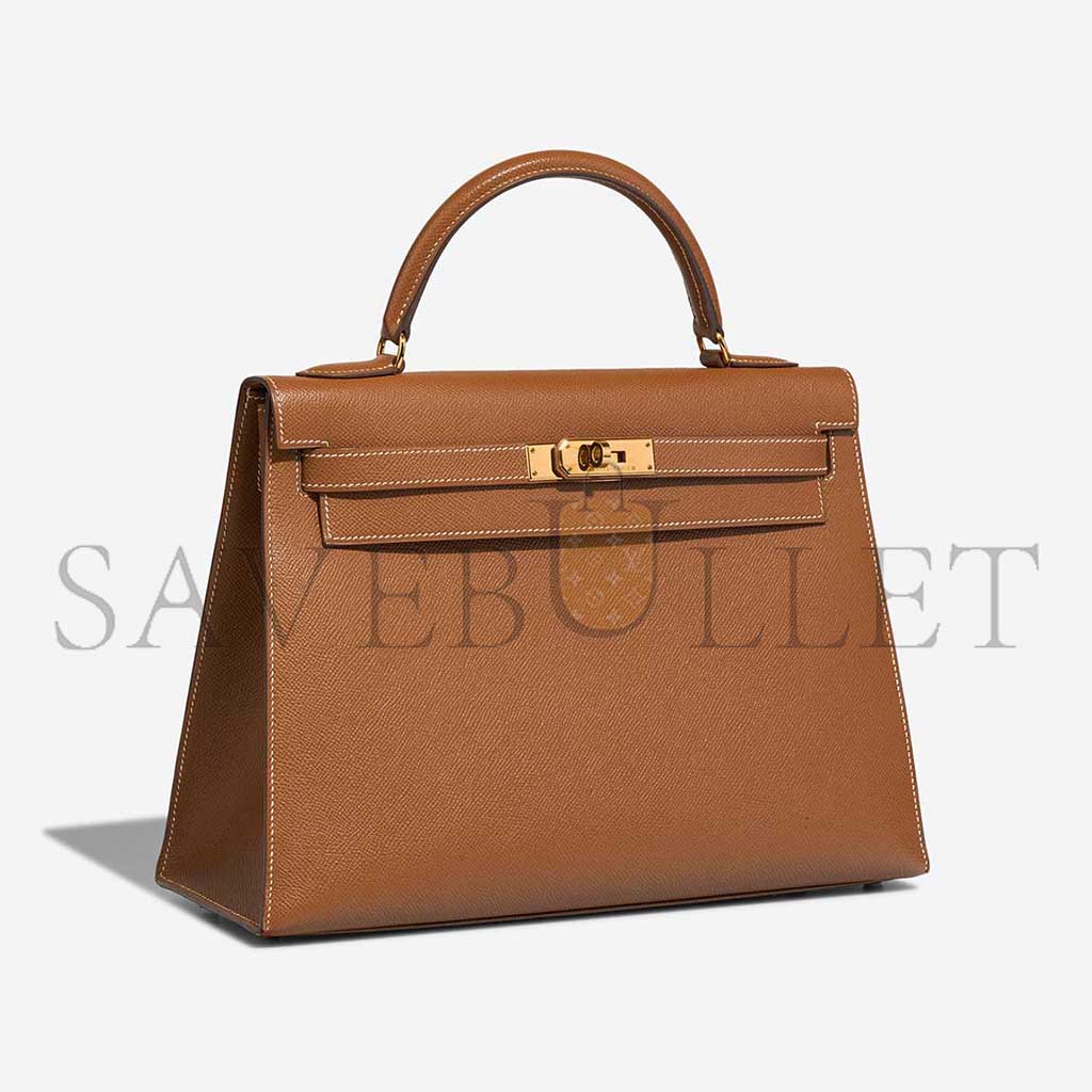 HERMÈS MASTER KELLY SELLIER 32 EPSOM GOLD (32*23*10.5cm) 